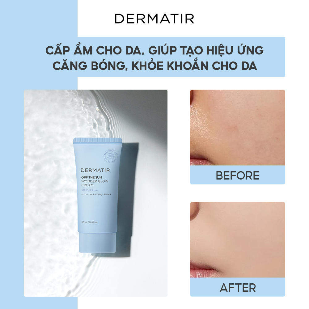 Kem Chống Nắng Cấp Ẩm DERMATIR Off The Sun Wonder Glow Cream 50ml