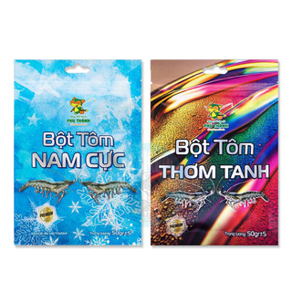 Bột tôm nam cực - bột tôm thơm tanh phú thành 50g