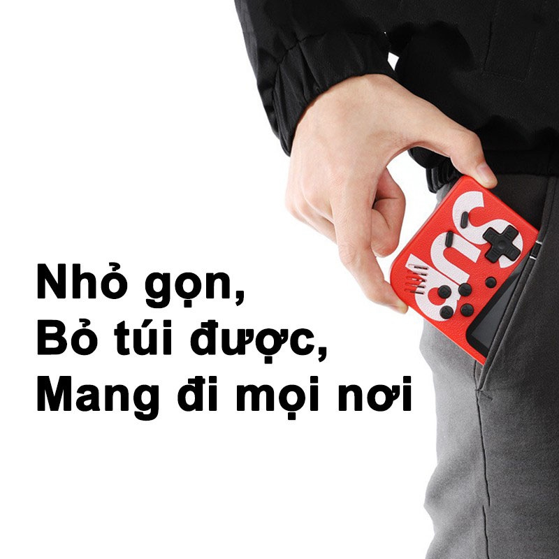 Máy Chơi Game Cầm Tay Sup Plus 400 Chính Hãng- Máy Sẵn 400 GameTuổi Thơ Huyền Thoại - Kết Nối TV - Bảo Hành 12 Tháng
