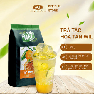 Trà kim quất  trà tắc   Wil hòa tan túi 500g 