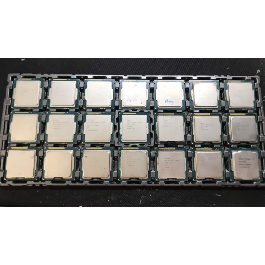 Chíp intel G2020 / i3-2100 / i5-3470 hàng bóc máy, Chíp đẹp, socket 1155