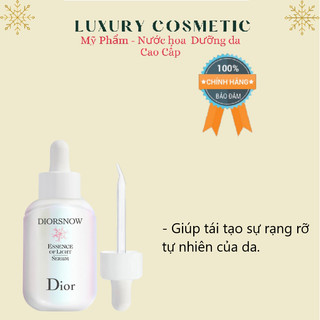 TESTER mẫu mới - Tinh chất Dior Snow Essence Of Light Serum 50ml ( Tester Box Trắng )