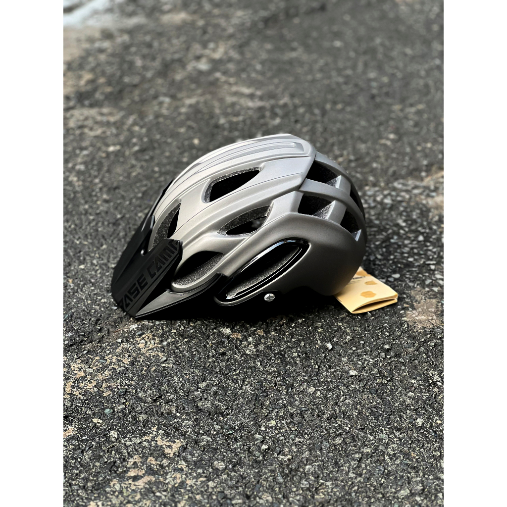 NÓN THỂ THAO BASECAMP MÀU XÁM BẠC GIỐNG MŨ POC 07 CHÍNH HÃNG