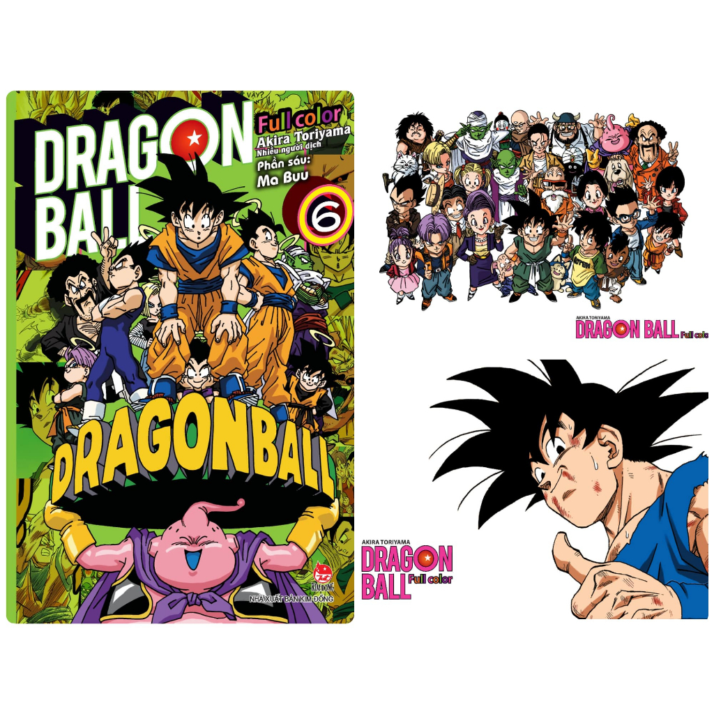 Truyện tranh Dragon Ball Full Color Lẻ tập - Phần 1 2 3 4 5 6 - 7 viên ngọc rồng full màu - Tập 1 2 3 4 5 6 7 8