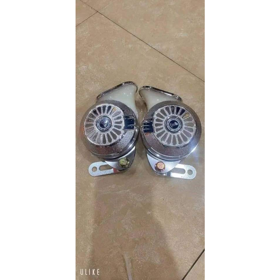 Còi ngân Hàn Quốc 3 tiếng 12v 24v xịn chính hãng