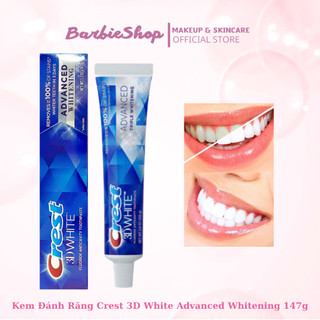 Kem Đánh Răng 3D Crest White Advanced Whitening [147g]