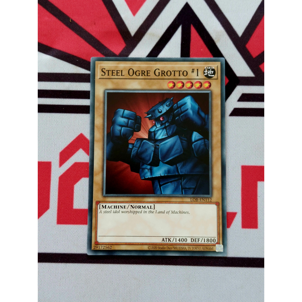 Thẻ Bài Yugioh Monster Steel Ogre Grotto #1 - LOB-EN112 - Common