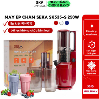 Máy ép chậm đa năng seka sk535-s công suất 250w - bảo hành toàn quốc