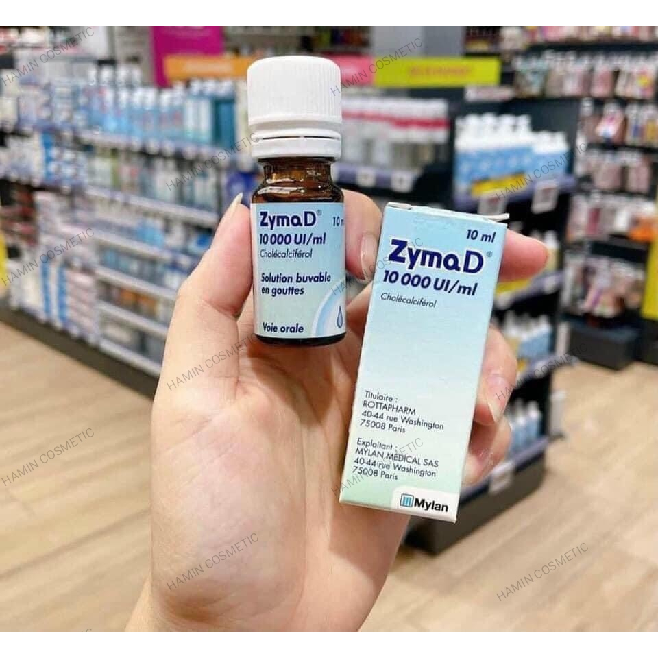 Zyma D - vitamin D3 dùng hàng ngày cho bé