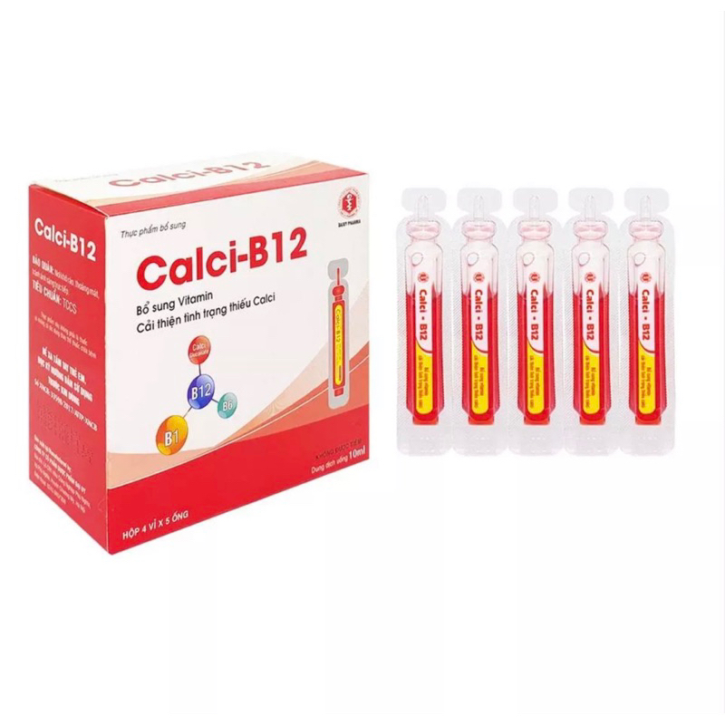 Chính hãng Calci-b12 bổ sung calci