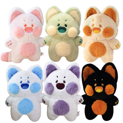 Thú Gấu Nhồi Bông Mèo Dudu Má Phính Dễ Thương Lông Dài Cao Cấp
