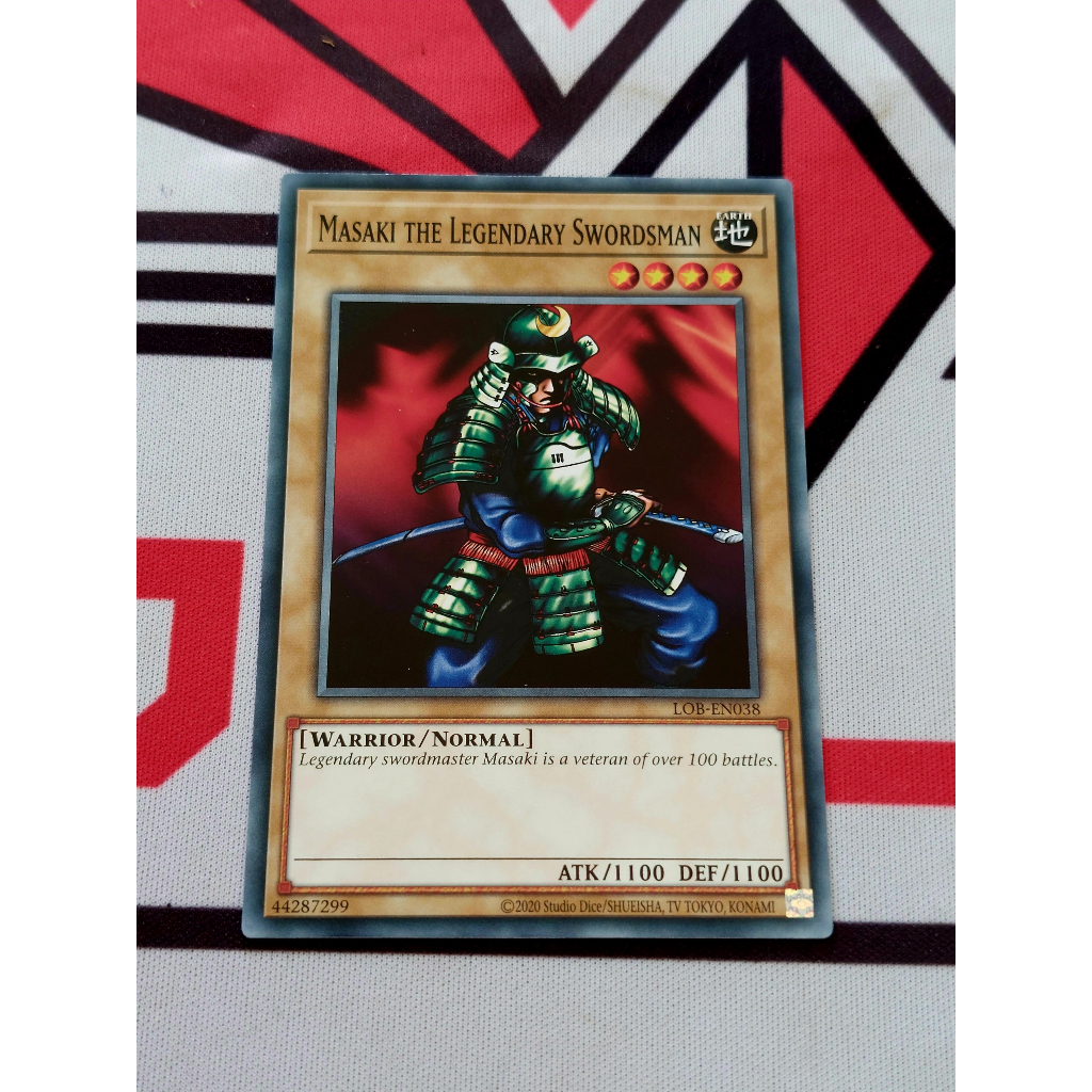Thẻ Bài Yugioh Monster Masaki the Legendary Swordsman - LOB-EN038 - Common