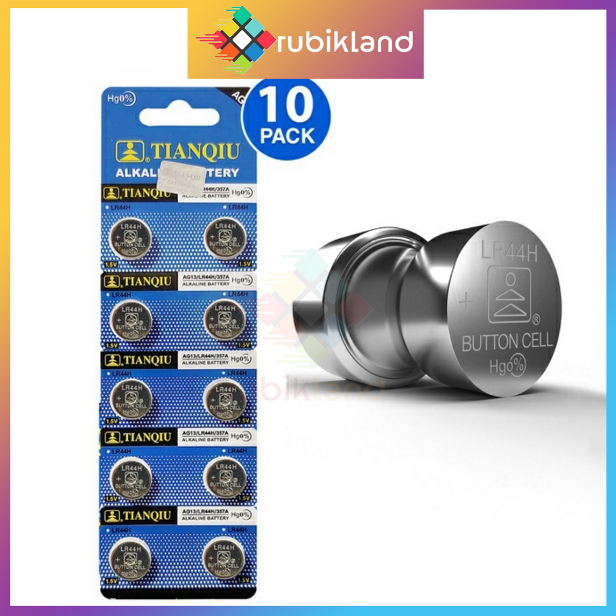 Pin AG13 LR44H 357A Pin Đồng Hồ Pin Cúc Áo 1.5V Pin Chìa Khóa Ô Tô Thân Thiện Với Môi Trường Pin Đồ Chơi