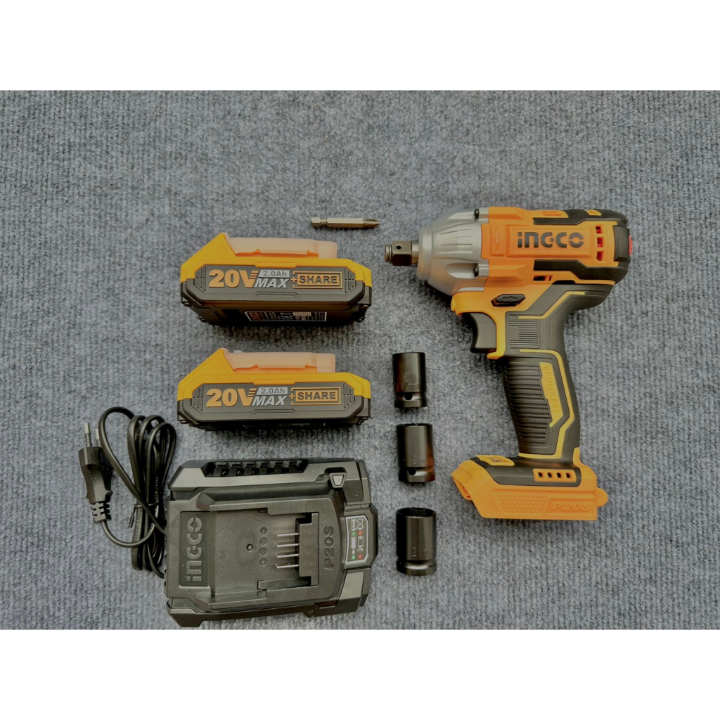 Máy siết bulong , siết vít dùng pin 20V Ingco CIWLI20208