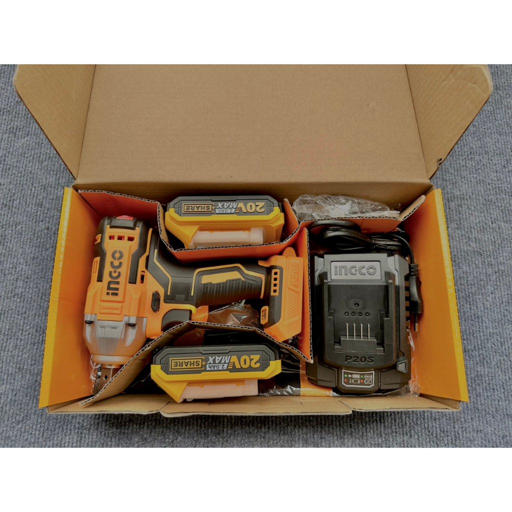 Máy siết bulong , siết vít dùng pin 20V Ingco CIWLI20208