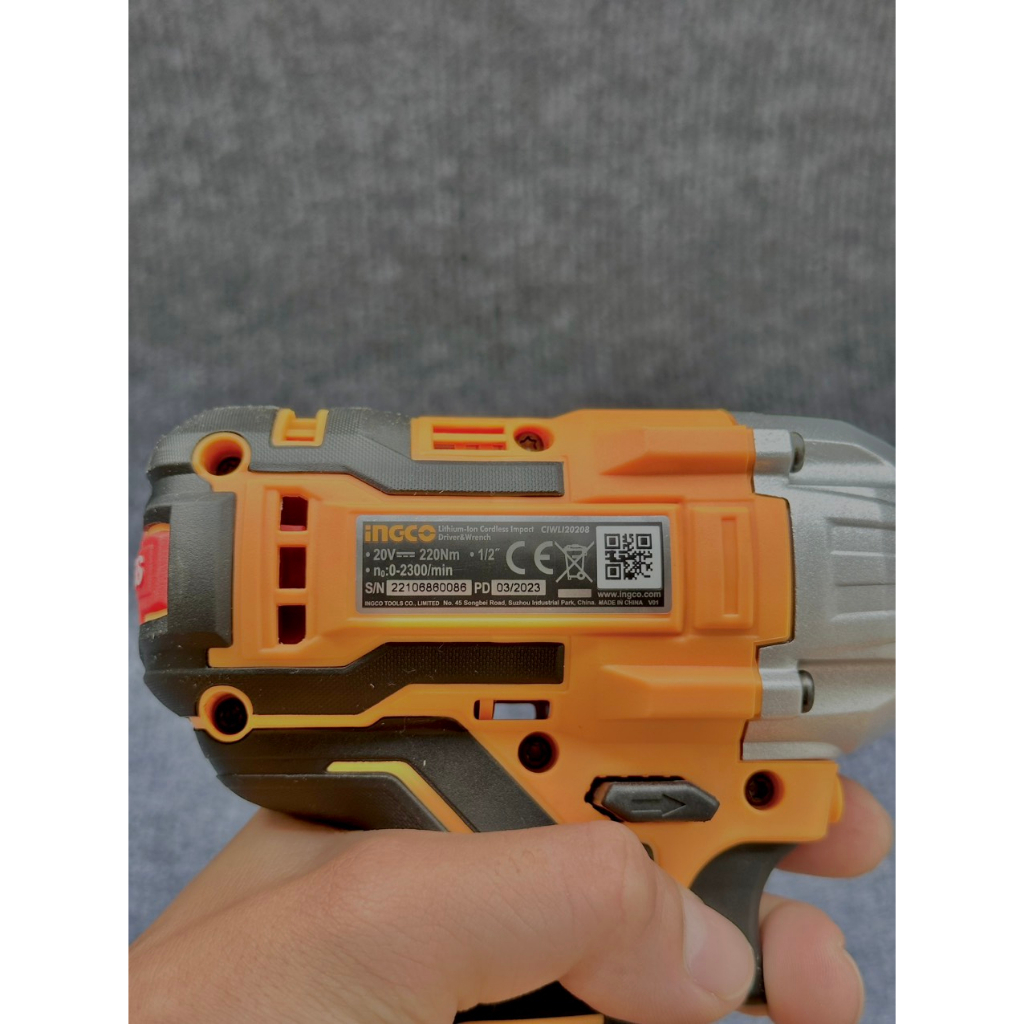 Máy siết bulong , siết vít dùng pin 20V Ingco CIWLI20208