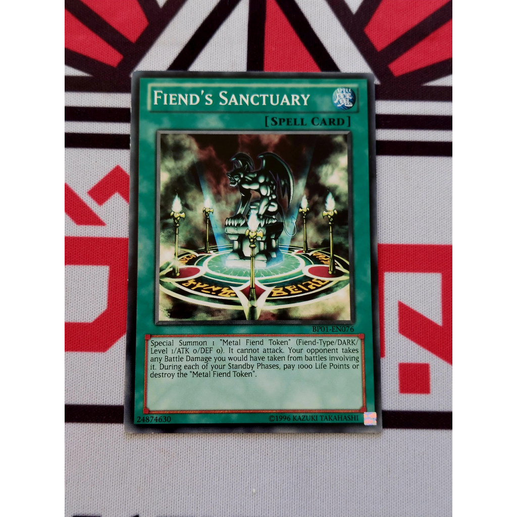 Thẻ Bài Mint90 Yugioh Spell Fiend's Sanctuary Common/Rare