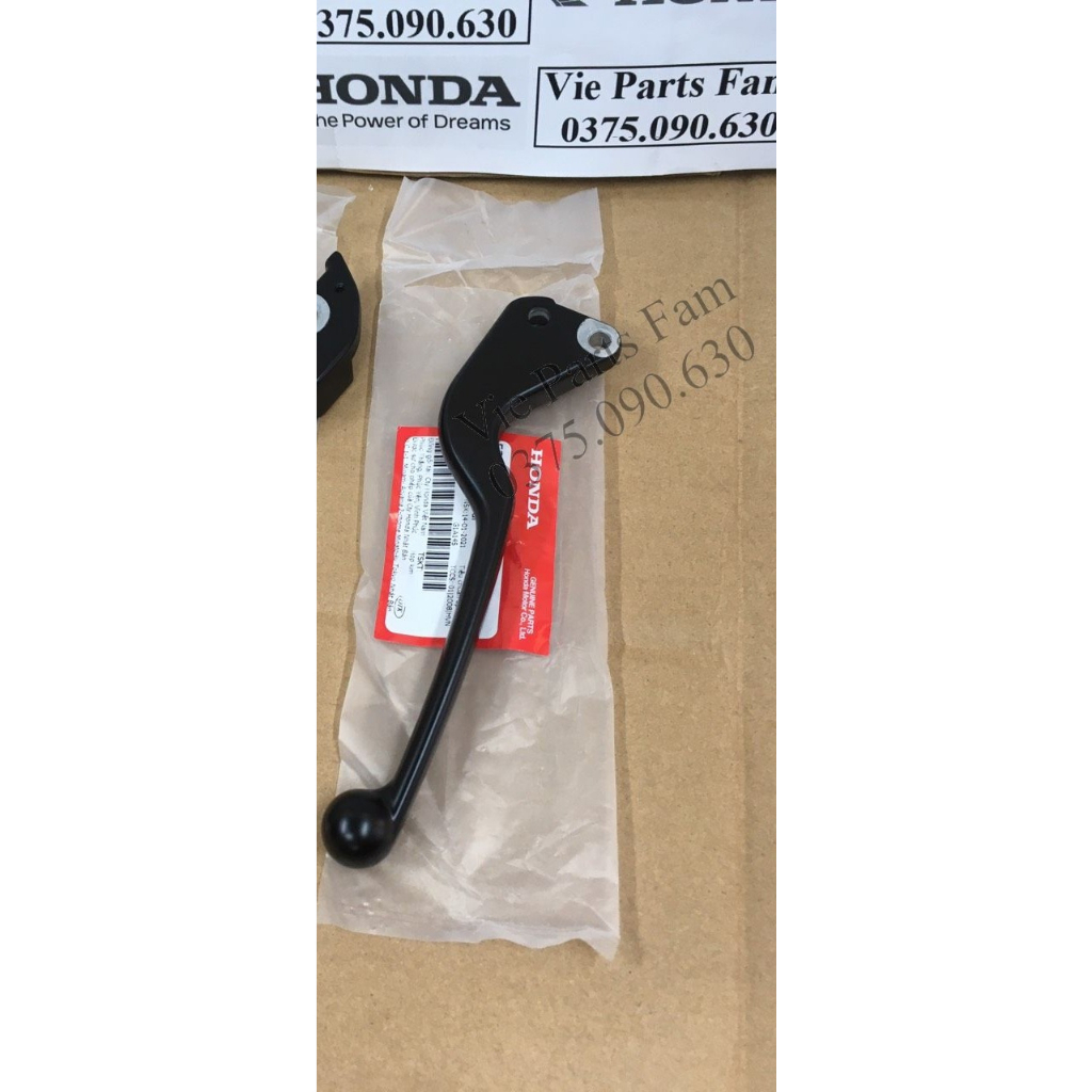 Tay thắng AB thái, AB 110, AB 125 2013-2019, Vision 2015-2020 màu đen, chính hãng Honda mới 100%