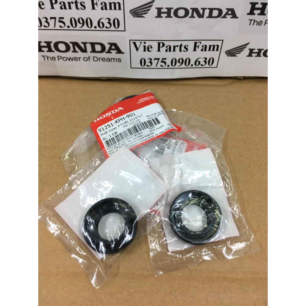 Phớt che bụi bánh trước xe máy Honda (giá 1 cái) (không dùng cho xe Lead), .