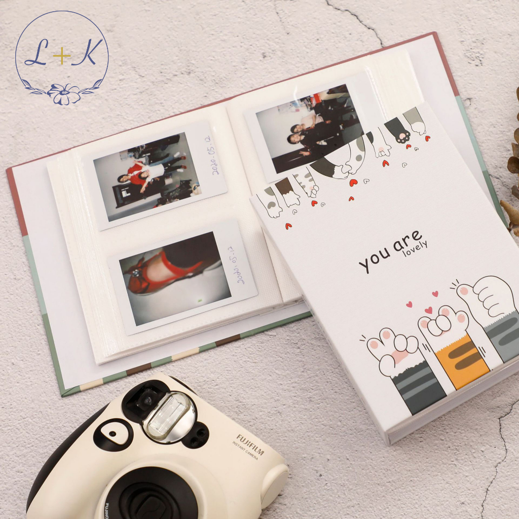 Album đựng ảnh 6x9 đựng được 200 tấm vintage bìa cứng siêu đẹp