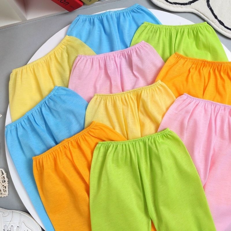 10 Quần xô mỏng màu cho bé 3-11kg