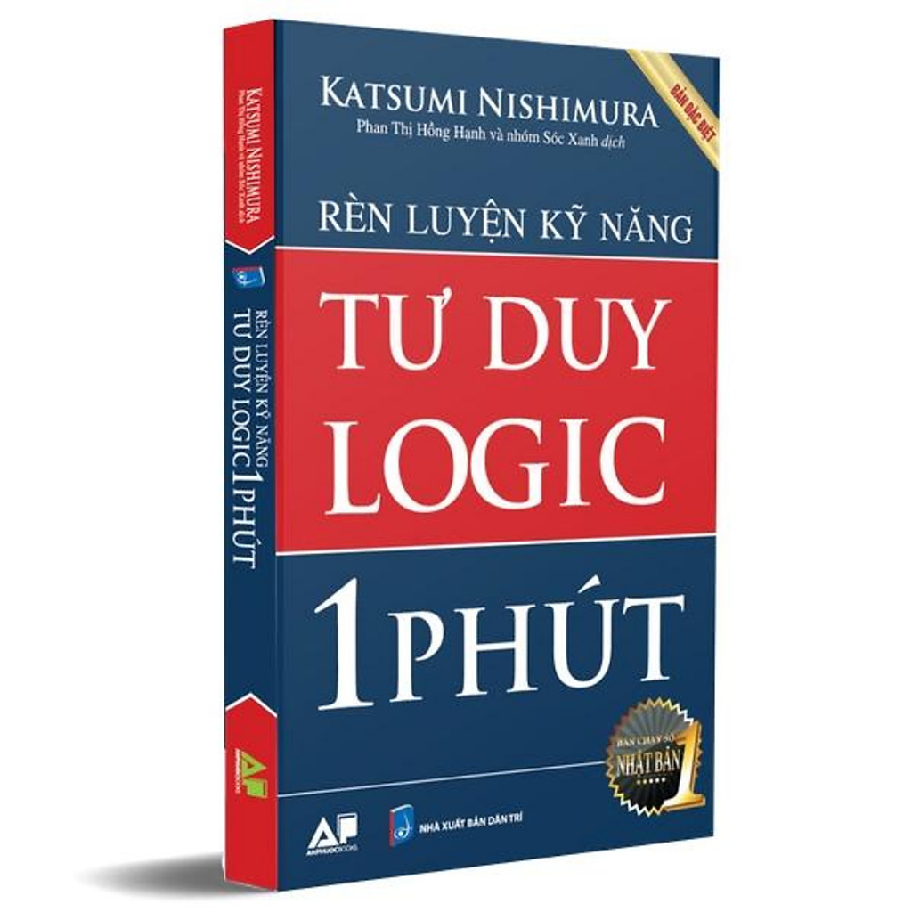 Sách - Rèn luyện kỹ năng tư duy logic 1 phút - Katsumi Nishimura - AP95k