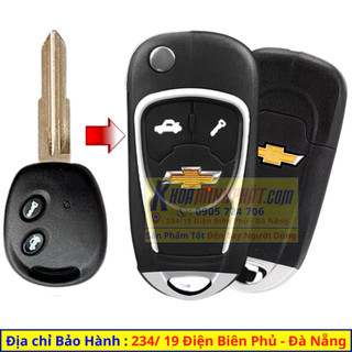 Vỏ Chìa khoá xe Ô tô Chevrolet Aveo, Spark, Vivant V14