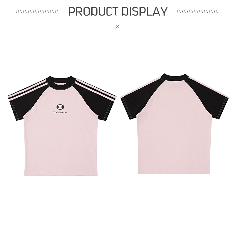 Kamyl ÁO THUN BABY TEE RAGLAN ÁO HỒNG TAY ĐEN THỂ THAO DỄ PHỐI ĐỒ