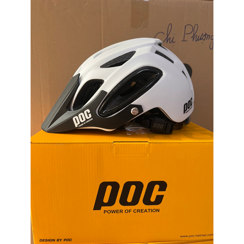 NÓN POC-MŨ BẢO HIỂM THỂ THAO XE ĐẠP POC 07 PHIÊN BẢN 2023 KHOÁ NAM CHÂM