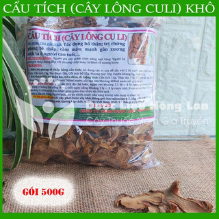 Thảo dược CẨU TÍCH khô sạch đóng gói 500gram - congtyduoclieuhonglan