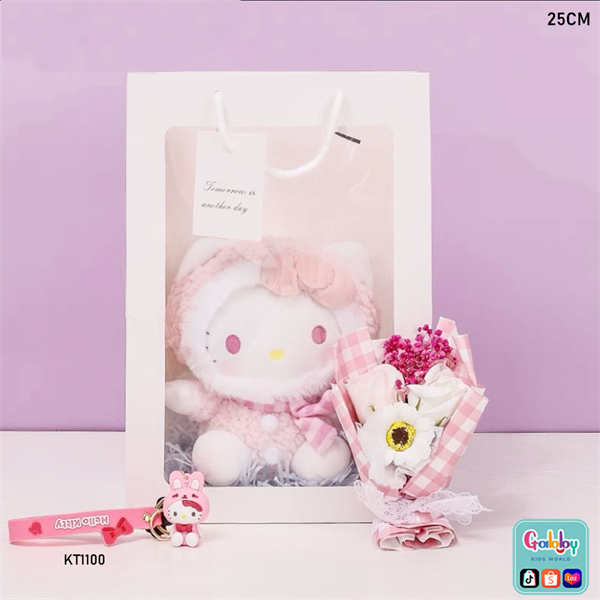 Gấu Bông Hello Kitty Đáng Yêu Cho Bé