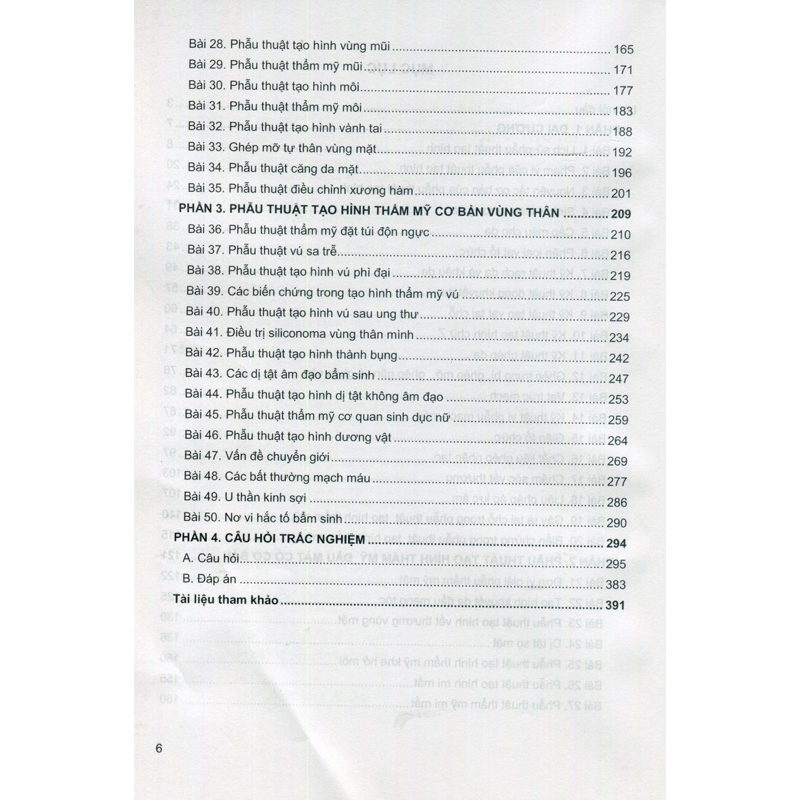 Sách - Bài giảng phẫu thuật tạo hình thẩm mỹ cơ bản 2023