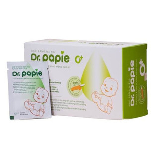 Dr.papie - gạc rơ lưỡi dr papie vệ sinh răng miệng cho bé - hộp 30 gói