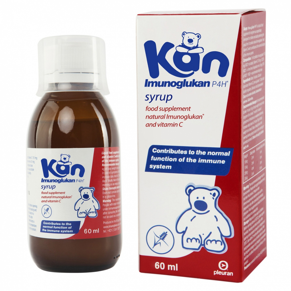 ImunoGlukan Siro Kan - Hỗ trợ miễn dịch nâng cao sức đề kháng cho bé