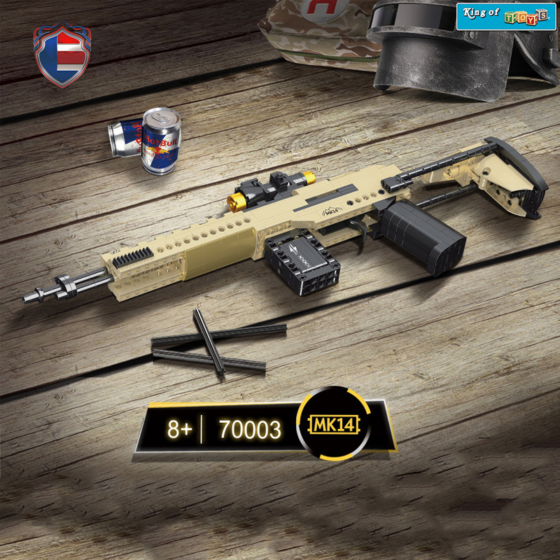 Đồ Chơi Lắp Ráp Mô Hình SCAR,VECTOR,M416,MK14 PUBG,CSGO Với 400+ Mảnh Ghép,Đồ Chơi Thông Minh Sáng Tạo Cho Bé