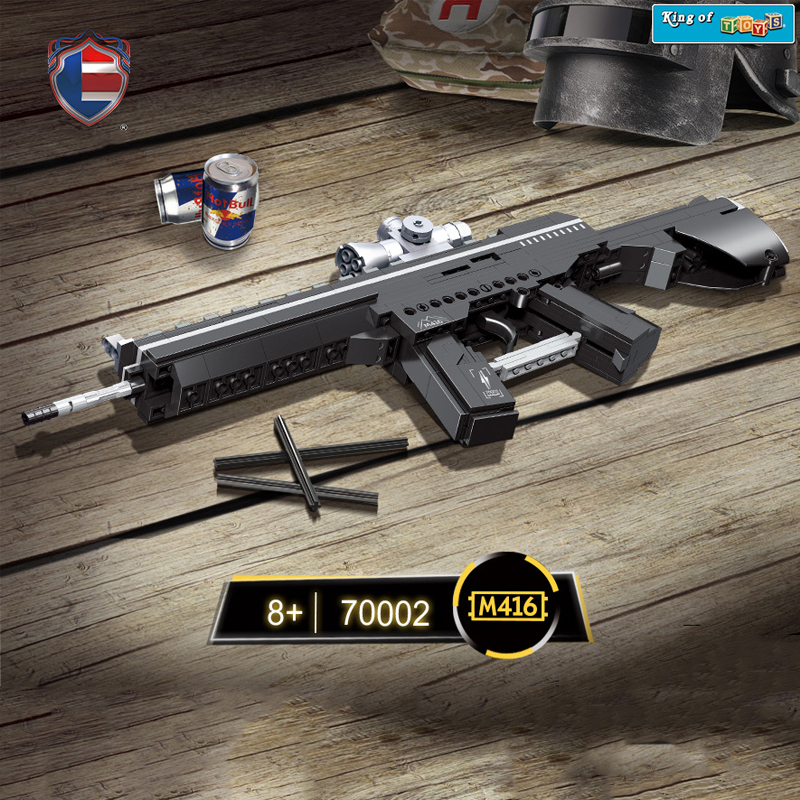 Đồ Chơi Lắp Ráp Mô Hình SCAR,VECTOR,M416,MK14 PUBG,CSGO Với 400+ Mảnh Ghép,Đồ Chơi Thông Minh Sáng Tạo Cho Bé