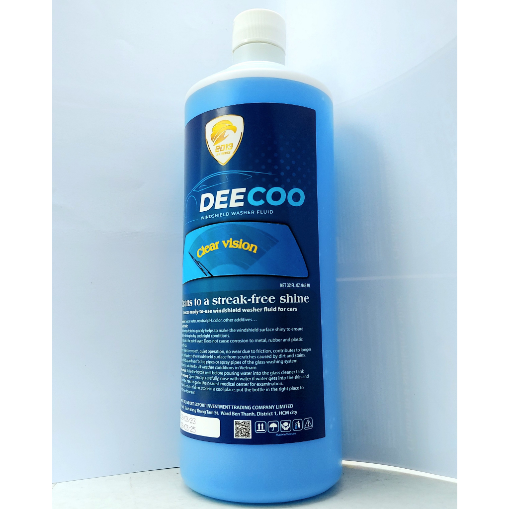 DEECOO WINDSHIELD WASHER FLUID 946ML