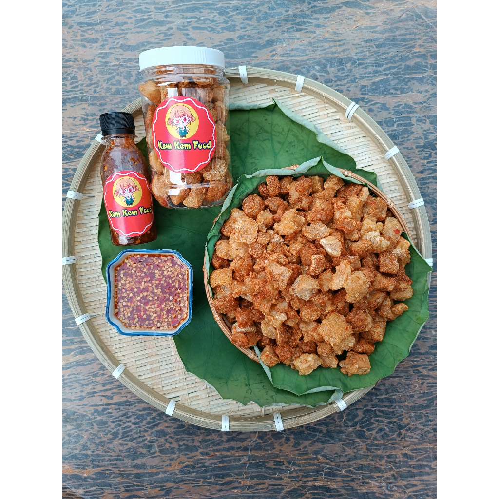 Bánh tráng phơi sương COMBO ĐẠI HỌC Tôm Hành Phi + Bơ siêu béo + Sốt tắc gia truyền + Tốp mỡ