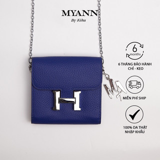 Túi xách nữ mini Myann Constance da bò cao cấp sang trọng phong cách