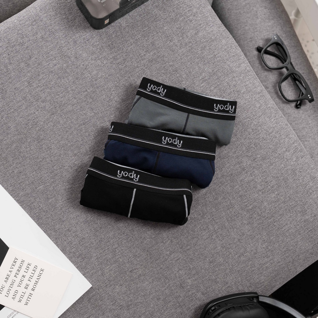 COMBO 2 Quần lót nam Yody brief bamboo siêu thoáng mềm mịn QCM5049