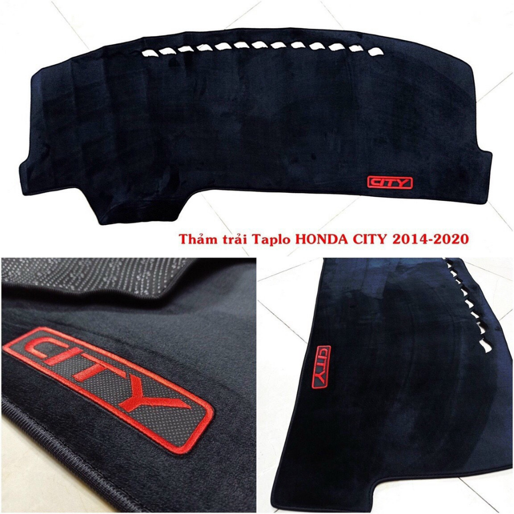 Thảm taplo nhung Honda City 2014-2020 và 2021-2023