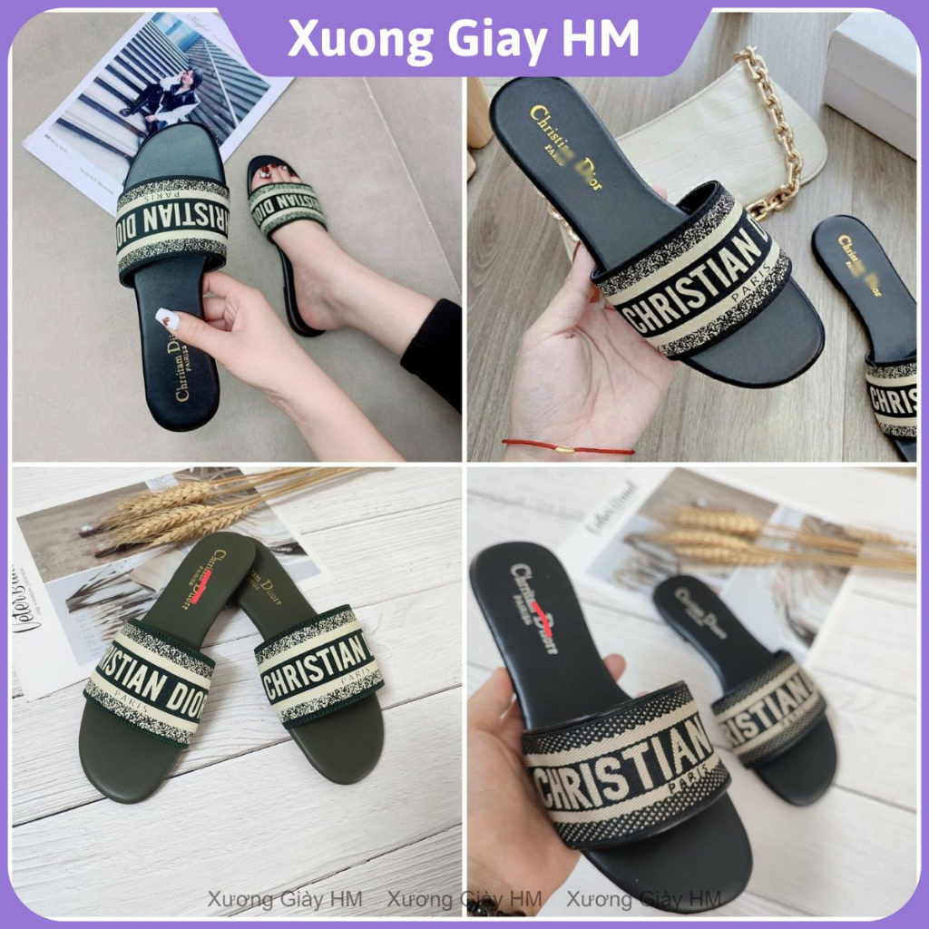 Dép Lê Nữ DI.ORR Thời Trang Các Màu Da Mềm Quai Ngang Hàng Loại 1 Giá Rẻ Vô Địch Freeship
