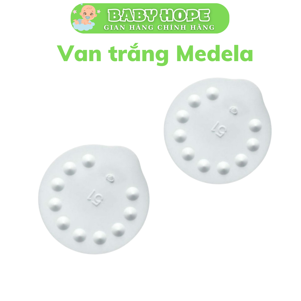Van trắng, van chân không, van vàng máy hút sữa Medela Pump/ Swing Chính Hãng namduongbaby