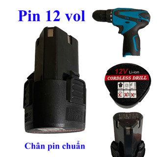 Pin 12vol Chân tam giác cho các loại khoan pin
