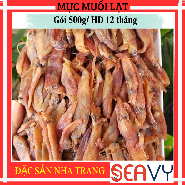 Mực muối lạt phơi ghe Nha Trang, 1kg