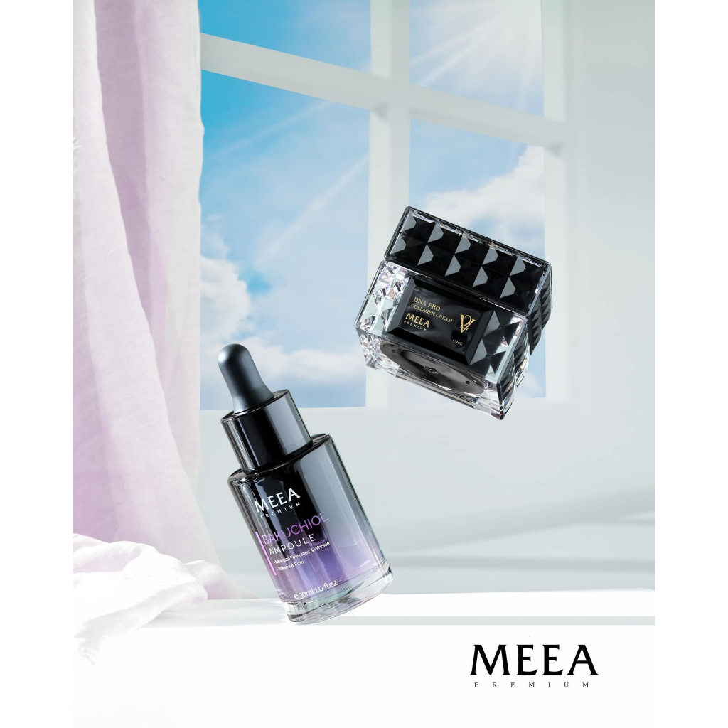 Tinh chất bakuchiol ampoule saffron meea organic