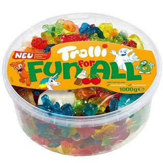 Kẹo dẻo trolli fun 4 all đức 1kg
