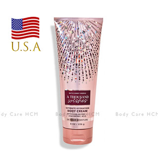 Kem dưỡng thể dưỡng ẩm hương nước hoa A Thousand Wishes Bath & Body Works 226g