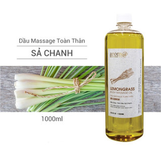 Dầu massage body Aroma 1 lít Sả Chanh