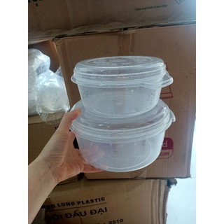 Combo 10 chiếc Âu nhựa trắng đựng cơm canh - nhựa Song Long